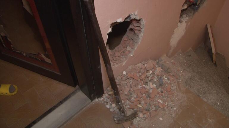 Ev sahibi ile kiracı arasında zam gerilimi Kapı ve duvarları balyozla kırdı