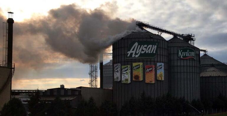 Edirne’de yağ fabrikasındaki yangın ürkütücü boyuta ulaştı - Resim : 1