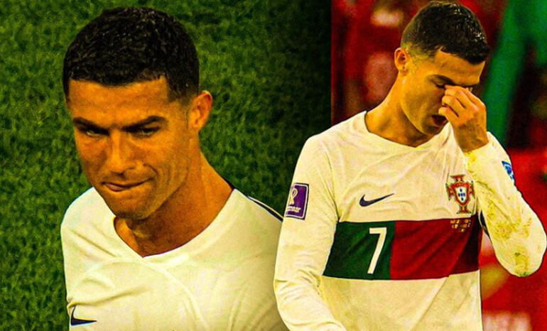 Cristiano Ronaldo hakkında çok ağır sözler Sahayı gözyaşlarıyla terk etmişti
