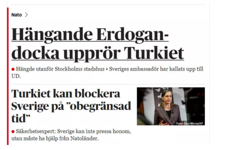 Skandal dünyada ses getirdi: Türkiye çılgına döndü İsveçe sınırsız bloke