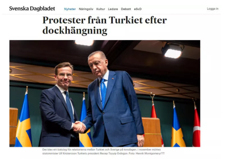 Skandal dünyada ses getirdi: Türkiye çılgına döndü İsveçe sınırsız bloke