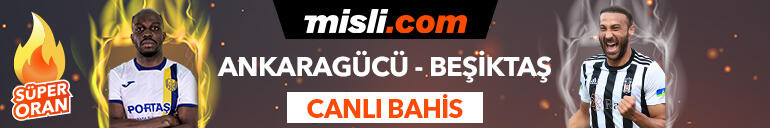 Ankaragücü - Beşiktaş maçı Tek Maç ve Canlı Bahis seçenekleriyle Misli.com’da