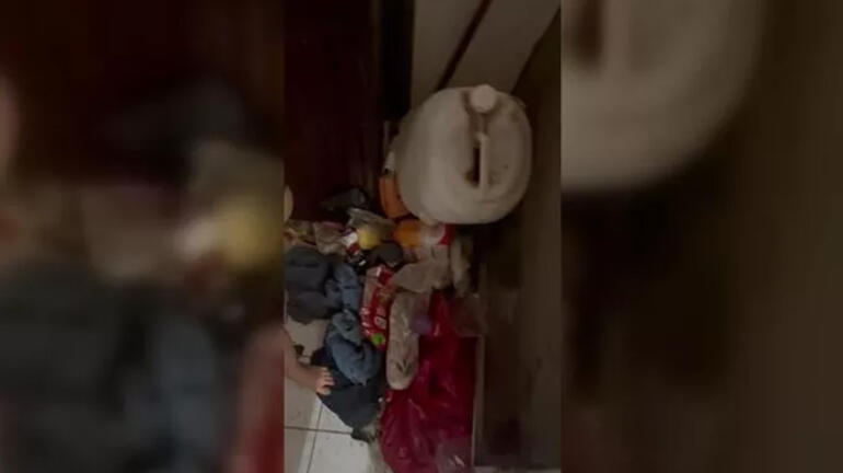 Çöp ev skandalı Üç kardeşin kahreden görüntüsü