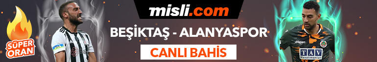 Beşiktaş - Alanyaspor maçı Tek Maç ve Canlı Bahis seçenekleriyle Misli.com’da