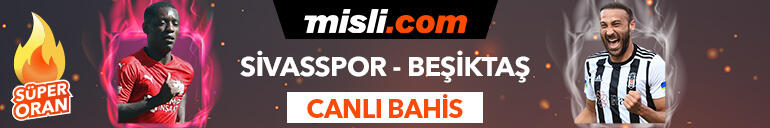 Sivasspor - Beşiktaş maçı Tek Maç ve Canlı Bahis seçenekleriyle Misli.com’da